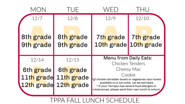 TPPA Fall Lunch Schedule 2 PNG